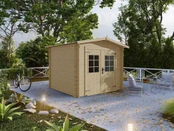 Abrigo De Jardim Em Madeira - 7,17 M - Esp. 19 Mm - Gibson Da Expertland