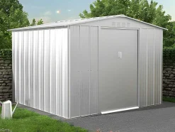 Abrigo De Jardim Em Metal Galvanizado Cinzento 6,71 M - Linus