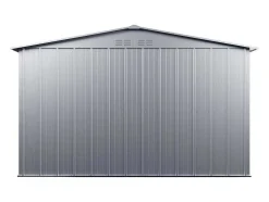 Abrigo De Jardim Metal Cinza Aco Galvanizaxdo 12,02 M - Linus