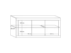 Aparador Com 3 Portas Disponivel Em Branco Lacado - Comete