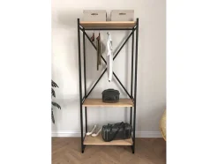 Armário Da Roupa Do Metal Com Compartimentos 160X66X34 Safir Da Grande Capacidade