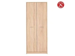 Armário De 2 Portas 80X54 Cm Carvalho