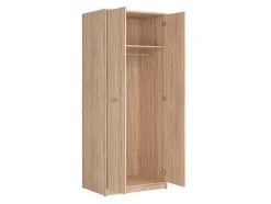 Armário De 2 Portas 80X54 Cm Carvalho