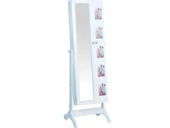 Armário Para Joias Com Espelho E Porta-Fotos Polina - A.142 Cm