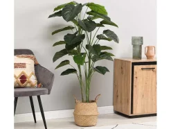 Arvore Artificial De Taro Com Vaso A.160 Verde - Baja