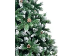 Arvore De Natal Sintética Coberta De Neve 150Cm Facil De Montar