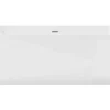Baneira SemiClássica Retangular 248 L 170X80X58 Cm Branca Acrilica - Pikaia