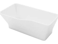 Banheira Clássica Assimetrica 265 L, 170 X 80 X 58 Cm, Acrilico Branco - Scriba