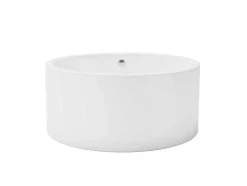 Banheira Clássica Redonda 165 L 130 X 130 X 58 Cm Branco Acrilico - Laguno