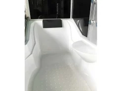 Banheira Com Duche De Hidromassagem 170 X 90 Cm Cromoterapia - Ocean