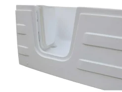Banheira De Canto Com Porta 170 X 76 X 61 Cm E 235 L - Canto Esquerdo - Servee