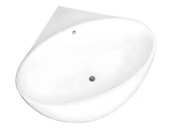 Banheira De Canto De 197 L, Dimensoes 127 X 127 X 58 Cm Cor Branco Em Acrilico - Gourami