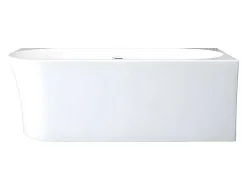 Banheira De Canto Direito De C 201 - 150 X 75 X 59 Cm Cor Branco Em Acrilico - Ponticola