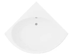 Banheira De Canto 198 L 120 X 120 X 63 Cm Branco Acrilico - Cobitis