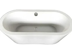 Banheira Exenta Moderna 170 X 80 Cm Branca - Royal