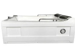 Banheira Hidromassagem Branca 175 X 132 Cm Cromoterapia 14 Jatos - Calla