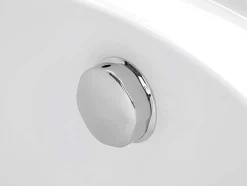 Banheira Oval Piccola - 1 Lugar - 240 L - 120*75*A65 Cm - Branca
