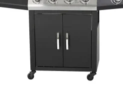 Barbecue A Gas Com 4 Bicos E 1 Fogao Lateral 143X54X115 Cm - Smoky