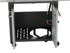 Barbecue A Gas Com 4 Bicos, 1 Fogao Lateral E 1 Assador 148X56X121 Cm - Roasty