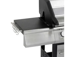 Barbecue A Gas Com 4 Bicos, 1 Fogao Lateral E 1 Assador 148X56X121 Cm - Roasty