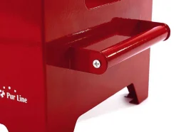 Barbecue A L'Ethanol 1.2L En Acier Rouge