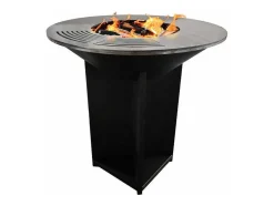 Barbecue Brasero Avec Plaque D'Acier De 100 Cm