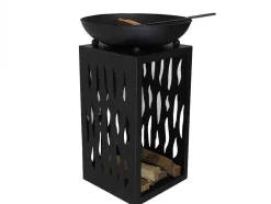 Barbecue Design Elegant Avec Grill Chrome