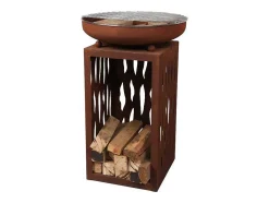 Barbecue Design Elegant Avec Grill Chrome