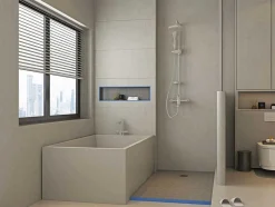 Base De Duche Pronta A Colocar Delos Sifao Incluido - 1800X900X40Mm - Recortavel