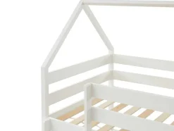 Beliche Cabana De 2 X 90 X 190 Cm Com 2 Gavetas Em Pinho Cor Branco - Chori