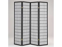 Biombo 4 Folhas Tottori - C175 X A178,5 Cm - Madeira