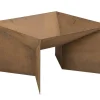 Braseiro De Jardim Quadrado Em Aco Corten De C50 X L50 X A30 Cm - Verio