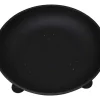 Braseiro De Jardim Redondo Em Aco Rigel - D.56 Cm X A.24 Cm - Preto