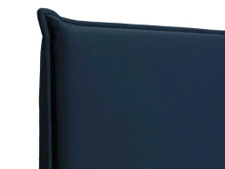 Cabeceira De Cama 180 Cm Veludo Cinzento Azul-Escuro - Ambrilia