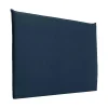 Cabeceira De Cama 160 Cm Veludo Cinzento Azul-Escuro - Ambrilia