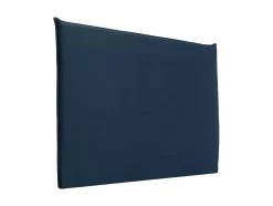 Cabeceira De Cama 160 Cm Veludo Cinzento Azul-Escuro - Ambrilia