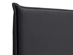 Cabeceira De Cama 160 Cm Veludo Cinzento Antracite - Ambrilia