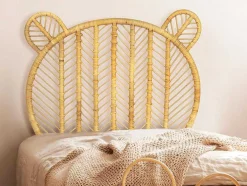 Cabeceira De Cama 90 Cm Vime Cor Natural - Tedyo