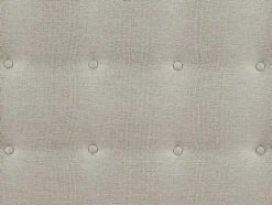 Cabeceira De Cama Estofada Francesco - 140 Cm - Tecido - Bege