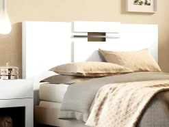 Cabeceira De Cama Extensivel De 140/160 Cm Cor Branco - Maraba