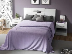 Cabeceira De Cama Extensivel De 140/160 Cm Cor Branco - Maraba