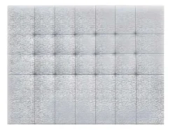 Cabeceira - Tecido 160X120X4Cm - Cinza