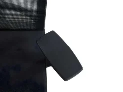 Cadeira De Escritório Ergonomica Profissional Com Apoio De Cabeca Em Tecido Cor Preto - Wallstreet