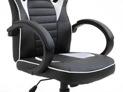 Cadeira De Escritório Estilo Gaming, Racer (Branco)