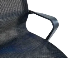 Cadeira De Escritório Profissional Em Tecido Cor Preto - Ladefense