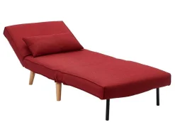 Cadeirão Convertivel Em Tecido Vermelho - Posio