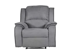 Cadeirão Relax Em Microfibra Cinzento - Hernani