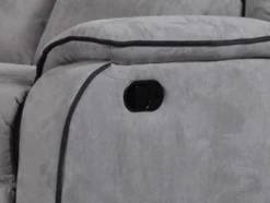 Cadeirão Relax Em Microfibra Cinzento - Hernani