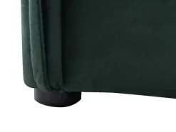 Cama Com Arrumação 140 X 200 Cm Veludo Verde - Oleria