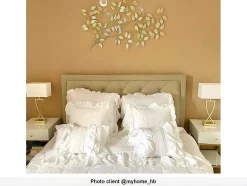 Cama Com Gavetas 180 X 200 Cm Tecido Veludo Champagne + Colchão - Leopold